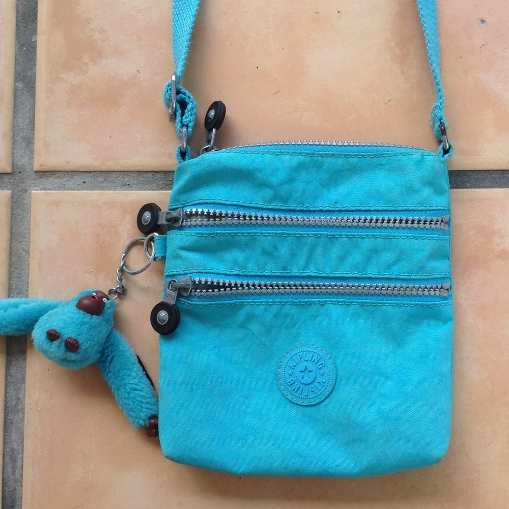 Kipling Blue Crossbody Bag.